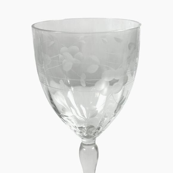 Standard Glass Cut 92 Pattern Code SGMCUT9 Retired Water Goblets-Set of 3  3! - Picture 3 of 6